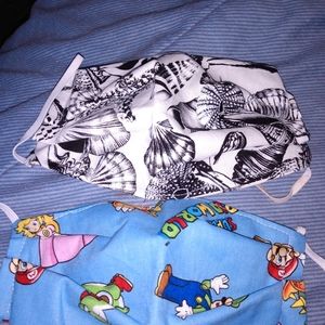 Homemade 100% cotton mask